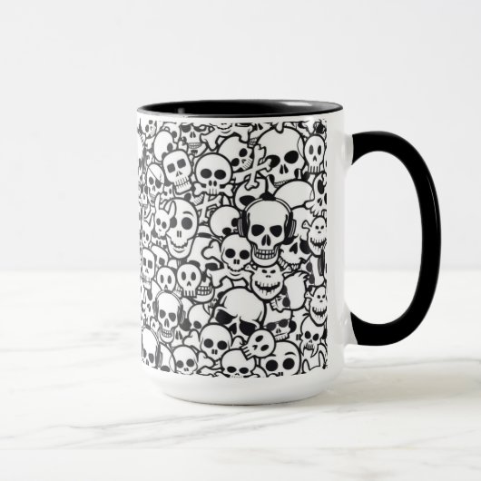 Caneca Caveirinhas Black マグカップ (右)