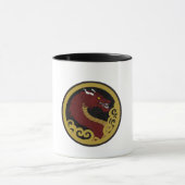 Caneca Cerâmica Dragão Imperial Vermelho マグカップ (中央)