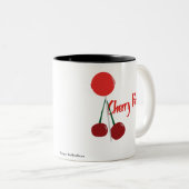 Caneca Cherry Pop ツートーンマグカップ (正面右)