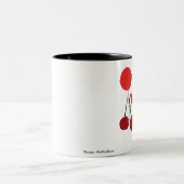 Caneca Cherry Pop ツートーンマグカップ (中央)