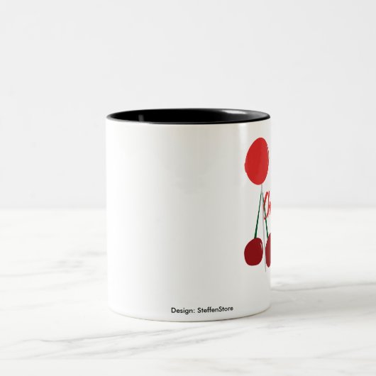 Caneca Cherry Pop ツートーンマグカップ (中央)