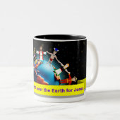 Caneca Children for Jesus (Biblinha e Turminha) ツートーンマグカップ (正面右)