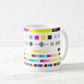 Caneca CMYK Color Guides コーヒーマグカップ (正面右)