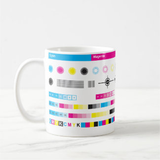 Caneca CMYK Color Guides コーヒーマグカップ