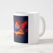 Caneca com águia  ジャンボコーヒーマグカップ (正面右)