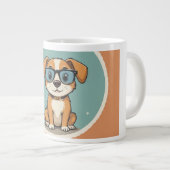 Caneca com Cachorro ジャンボコーヒーマグカップ (正面右)