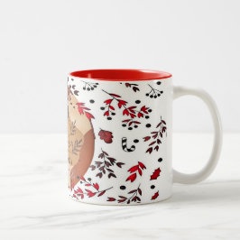 Caneca com cor dentro/Natal ツートーンマグカップ