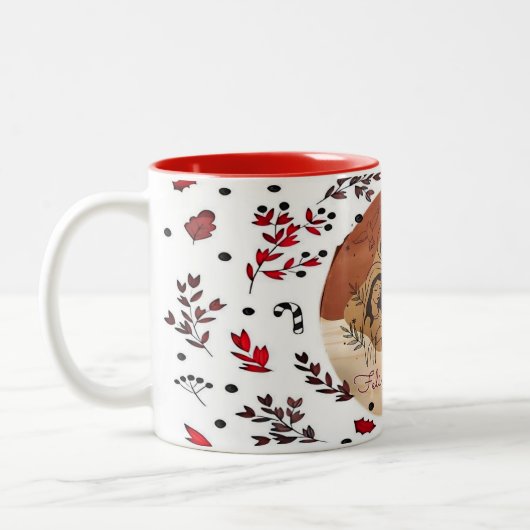Caneca com cor dentro/Natal ツートーンマグカップ (左)