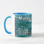 Caneca com cor dentro-Natal マグカップ (左)