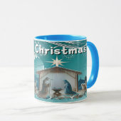 Caneca com cor dentro-Natal マグカップ (正面右)