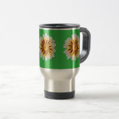 Caneca com Flor Minimalista トラベルマグ (正面右)