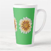 Caneca com Flor Minimalista e Joaninha カフェラテマグ (右)