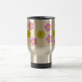 Caneca com foto autoral pequeninas flor do Brasil トラベルマグ