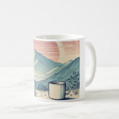 Caneca com imagem de paisagem コーヒーマグカップ (正面右)