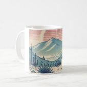 Caneca com imagem de paisagem コーヒーマグカップ (正面左)