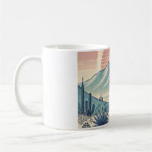 Caneca com imagem de paisagem コーヒーマグカップ (左)