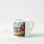 Caneca com Jesus Cristo pregando o evangelho エスプレッソカップ (正面右)