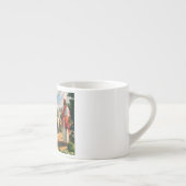 Caneca com Jesus Cristo pregando o evangelho エスプレッソカップ (右)
