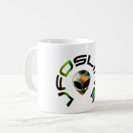 Caneca com logo UfosLine コーヒーマグカップ