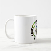 Caneca com logo UfosLine コーヒーマグカップ (左)