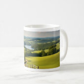 Caneca com paisagem e lago ao fundo コーヒーマグカップ (正面右)
