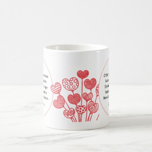 Caneca com versículo コーヒーマグカップ (中央)