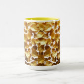 CANECA COMBO - FOLHAGEM OURO マグカップ (中央)