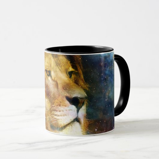 Caneca Combo Leão de Judá Cósmico マグカップ (正面右)