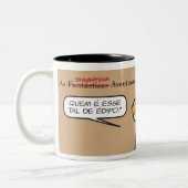 Caneca Complexo de Édipo Filho do Freud ツートーンマグカップ (左)
