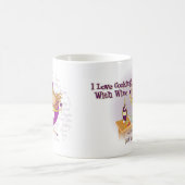 Caneca - Cozinhando com vinho コーヒーマグカップ (中央)