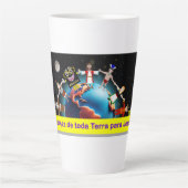 Caneca Crianças para Jesus (Biblinha e Turminha) カフェラテマグ (正面)
