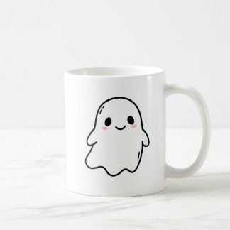 Caneca Cute Kawaii Ghost コーヒーマグカップ