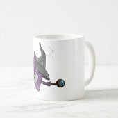 Caneca D4 the Wizard コーヒーマグカップ (正面右)