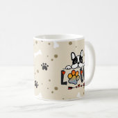 Caneca De Café Adorable cut, dogs lover mugs コーヒーマグカップ (正面右)