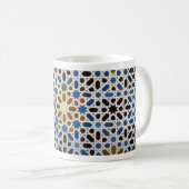 Caneca de café azulejos 11 oz cerâmica W-PT ZLE  コーヒーマグカップ (正面右)