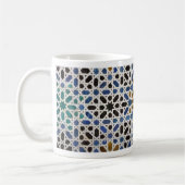 Caneca de café azulejos 11 oz cerâmica W-PT ZLE  コーヒーマグカップ (左)