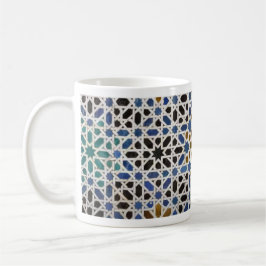 Caneca de café azulejos 11 oz cerâmica W-PT ZLE  コーヒーマグカップ