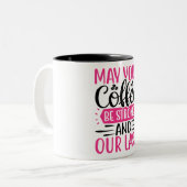 Caneca de Café “Be strong" 11 oz Cerâmica W-PT ZLE ツートーンマグカップ (正面左)