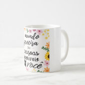 Caneca de café, chá, chocolate quente. コーヒーマグカップ (正面右)