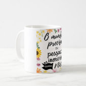 Caneca de café, chá, chocolate quente. コーヒーマグカップ (正面左)