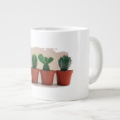 caneca De café  de cacto ジャンボコーヒーマグカップ (正面右)