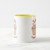 Caneca de café de Páscoa (Happy Easter) ツートーンマグカップ (中央)