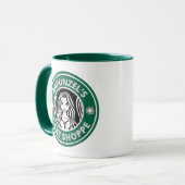 Caneca De Café Em Dois Tons Taglet マグカップ (正面左)
