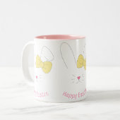 Caneca de café Happy Easter ツートーンマグカップ (正面左)
