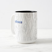 Caneca De Café Italinea ツートーンマグカップ (正面左)
