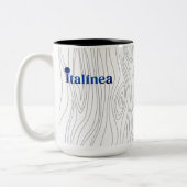 Caneca De Café Italinea ツートーンマグカップ (左)