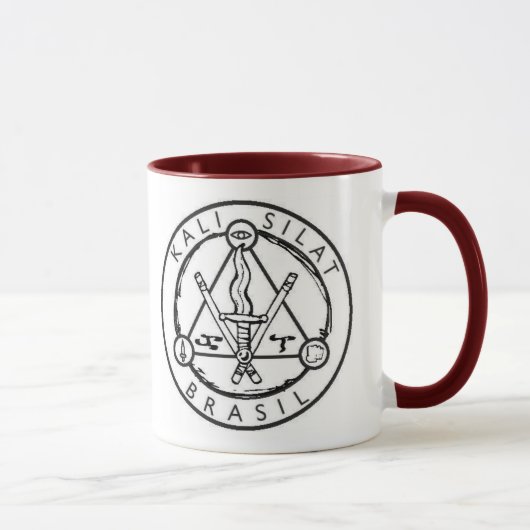 Caneca de Café Kali Silat マグカップ (右)