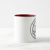 Caneca de Café Kali Silat マグカップ (中央)