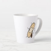 Caneca de café latte カフェラテマグ (右アングル)