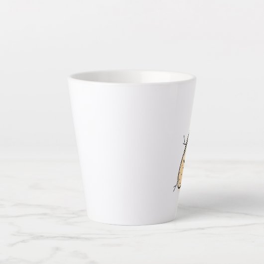 Caneca de café latte カフェラテマグ (正面)